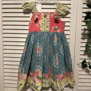Eleanor Rose Colorful Floral Sundress
